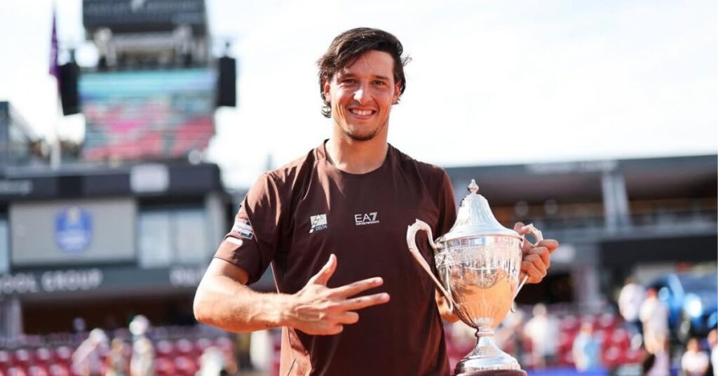 luciano darderi parents