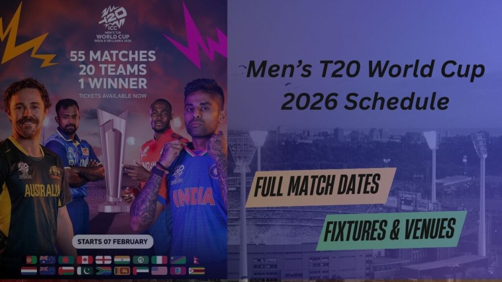Men’s T20 World Cup 2026