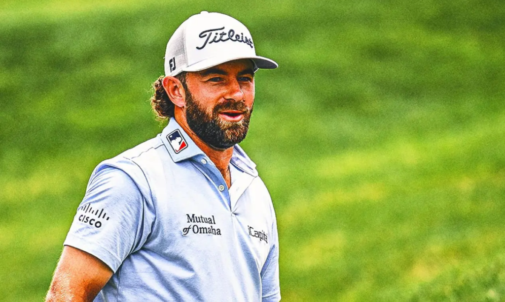 Cameron Young: Background Information and Golfing Career Cameron Young playing golf on PGA Tour